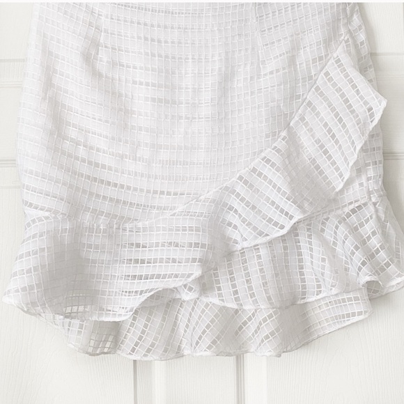 White Ruffle Skirt - Picture 2 of 2